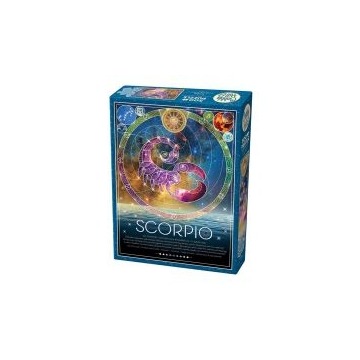  Puzzle 500 el. Znaki zodiaku: Skorpion Cobble Hill