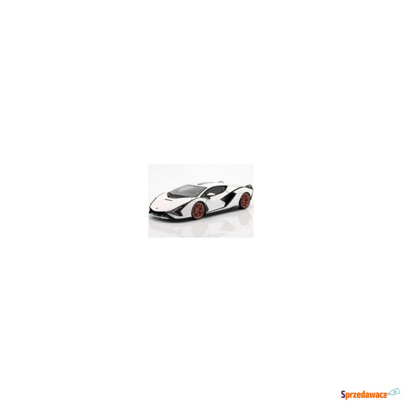  Lamborghini Sian FKP 37 white 1:18 BBURAGO  - Samochodziki, samoloty,... - Piekary Śląskie