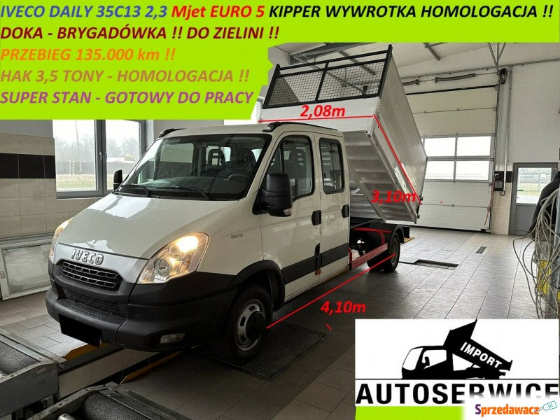 Iveco Daily 2012,  2.3 diesel - Na sprzedaż za 79 990 zł - Pleszew