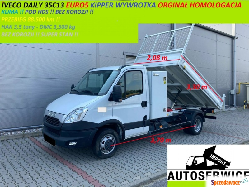 Iveco Daily 35C13 - KLIMA 88500 POTWIERDZONE !!... - Dostawcze i ciężarowe - Pleszew