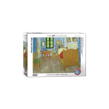  Puzzle 1000 el. Sypialnia w Arles, Vincent van Gogh Eurographics