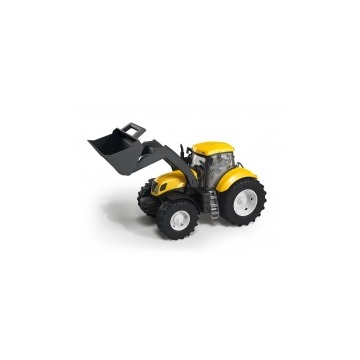  Traktor z łyżką żółty Tupiko