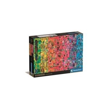  Puzzle 1000 el. Compact Colorboom Collection Clementoni