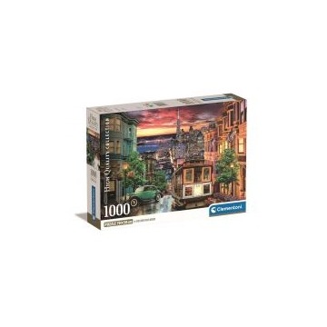  Puzzle 1000 el. Compact San Francisco Clementoni