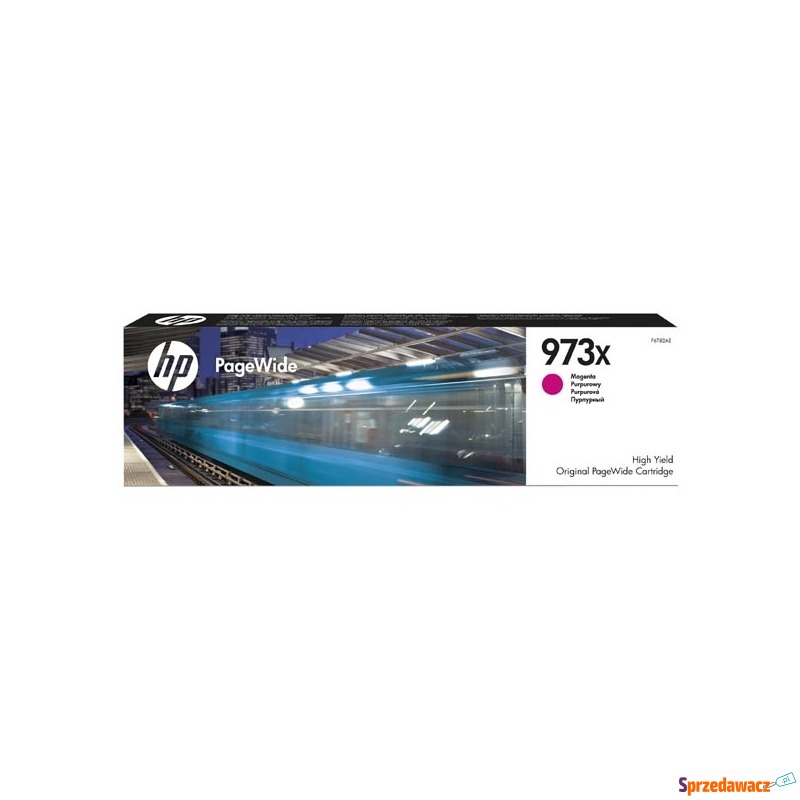 Tusz HP 973X PageWide purpurowy...