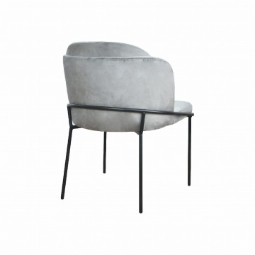 Designerskie Krzesło Polo, Czarny Stelaż - Różne Kolory 78x58x57cm