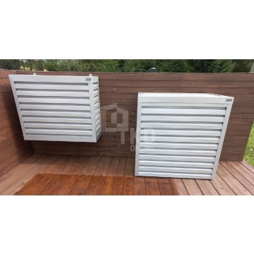 Osłona klimatyzatora - pompy ciepła 70x40x130... - Pompy ciepła - Szyk - zdjęcie 11
