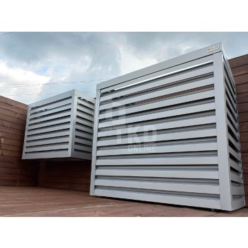Osłona klimatyzatora - pompy ciepła 70x40x130... - Pompy ciepła - Szyk - zdjęcie 5