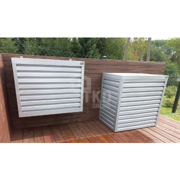 Osłona klimatyzatora - pompy ciepła 70x40x130... - Pompy ciepła - Szyk - zdjęcie 9
