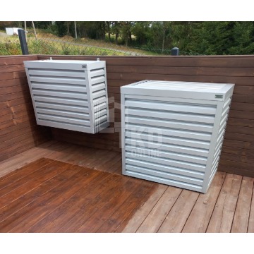 Osłona klimatyzatora - pompy ciepła 70x40x130... - Pompy ciepła - Szyk - zdjęcie 7