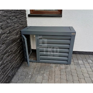 Osłona klimatyzatora - pompy ciepła 100x40x80... - Pompy ciepła - Kielce - zdjęcie 3