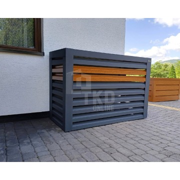 Osłona klimatyzatora - pompy ciepła 130x50x110... - Pompy ciepła - Toruń - zdjęcie 2