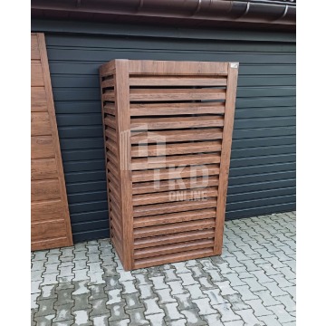Osłona pompy ciepła 70x40x190 cm ciemny orzech... - Pompy ciepła - Turek - zdjęcie 2