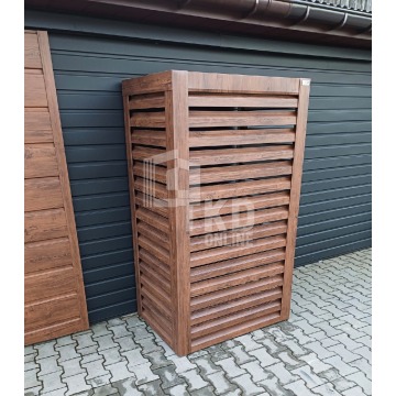 Osłona pompy ciepła 70x40x190 cm ciemny orzech... - Pompy ciepła - Turek - zdjęcie 4