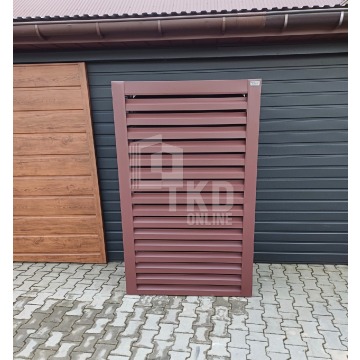 Osłona pompy ciepła 80x40x190 cm ciemny brąz... - Pompy ciepła - Słupsk - zdjęcie 5