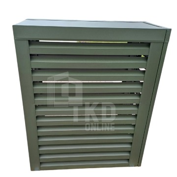 Osłona pompy ciepła 90x40x150 cm zielona TKD189