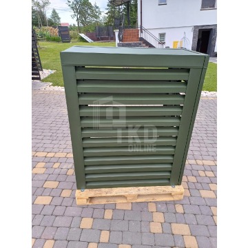 Osłona pompy ciepła 90x40x150 cm zielona TKD189 - Pozostałe artykuły do... - Katowice - zdjęcie 4