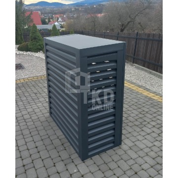 Osłona pompy ciepła 110x50x150 cm antracyt   ... - Pompy ciepła - Inowrocław - zdjęcie 6