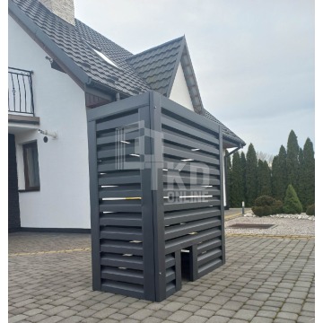 Osłona pompy ciepła 110x50x150 cm antracyt   ... - Pompy ciepła - Inowrocław - zdjęcie 5
