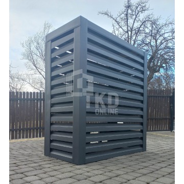 Osłona pompy ciepła 110x50x150 cm antracyt   ... - Pompy ciepła - Inowrocław - zdjęcie 10