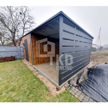 Domek Ogrodowy Schowek 3x4 + Wiata 3x4 Drzwi Okno... - Garaże i wiaty - Sieradz - zdjęcie 2