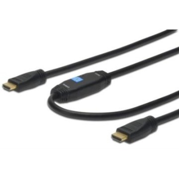 ASSMANN Kabel połączeniowy HDMI 1.4 HighSpeed z Ethernetem ze wzmacniaczem Typ HDMI A/HDMI A M/M cza