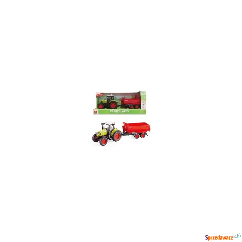  Traktor z przyczepą Askato - Samochodziki, samoloty,... - Kalisz