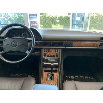 Mercedes - Benz S-klasa  Coupe/Sportowy 1986,  5.5 benzyna, automat - Na sprzedaż za 115 900 zł - Kraków - zdjęcie 12