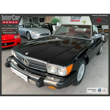 Mercedes SL 400 - 560 1986 r. R107 Cabrio Faktura VAT 23%