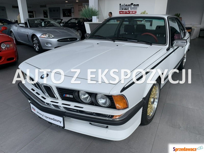 BMW M6  Coupe/Sportowy 1985,  3.5 benzyna - Na sprzedaż za 294 900 zł - Kraków