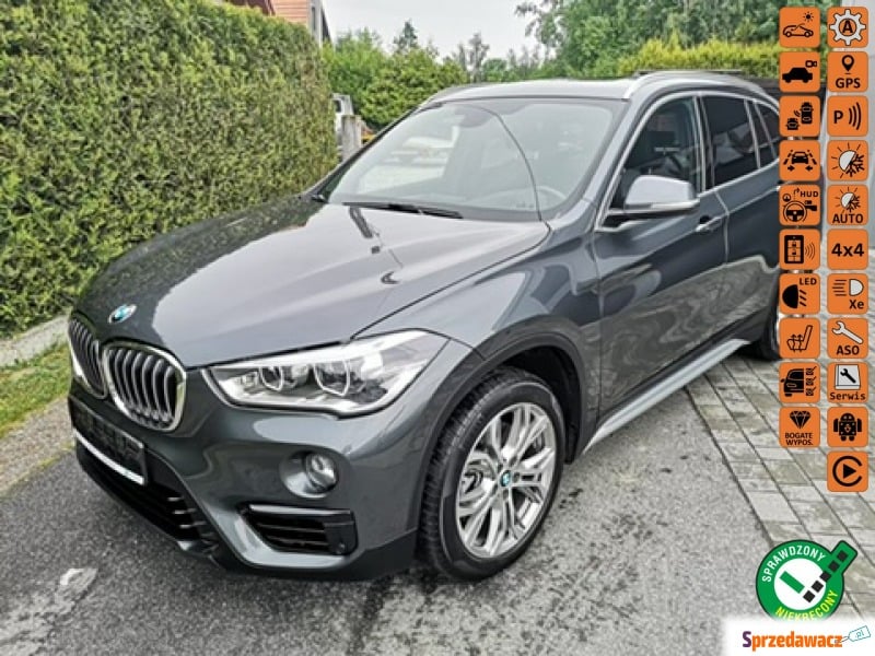 BMW X1  SUV 2018,  2.0 benzyna - Na sprzedaż za 119 000 zł - Gdów