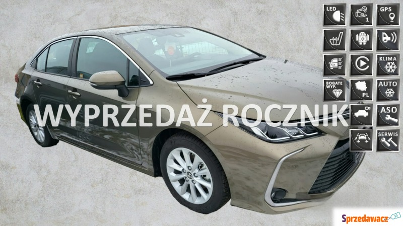 Toyota Corolla  Sedan/Limuzyna 2022,  1.5 benzyna - Na sprzedaż za 77 234 zł - Białystok