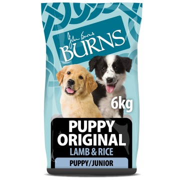 Burns Puppy Original, jagnięcina i ryż - 6 kg