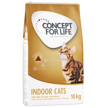 Concept for Life Indoor Cats – ulepszona receptura! - 2 x 10 kg