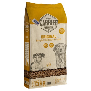 Carrier Original karma dla psów - opakowanie ekonomiczne: 2 x 15 kg