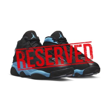 Nike Air Jordan 13 Black & University Blue / DJ5982-041