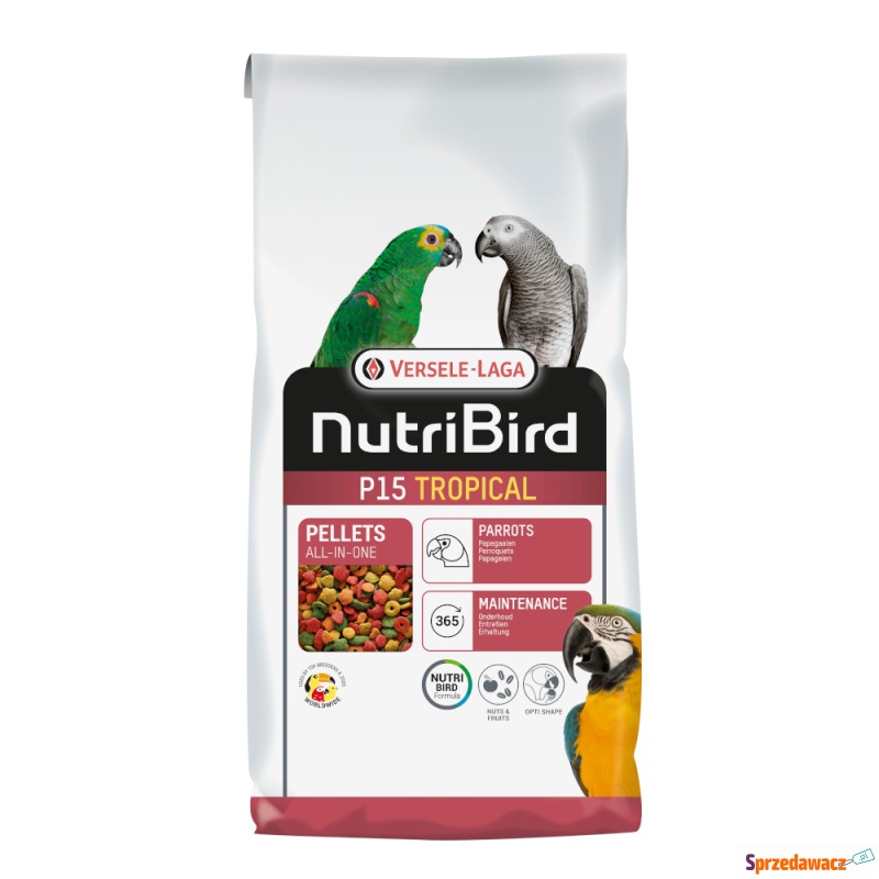 Pokarm dla papug Nutribird P15 Tropical - 1 kg - Karmy dla ptaków - Gostyń
