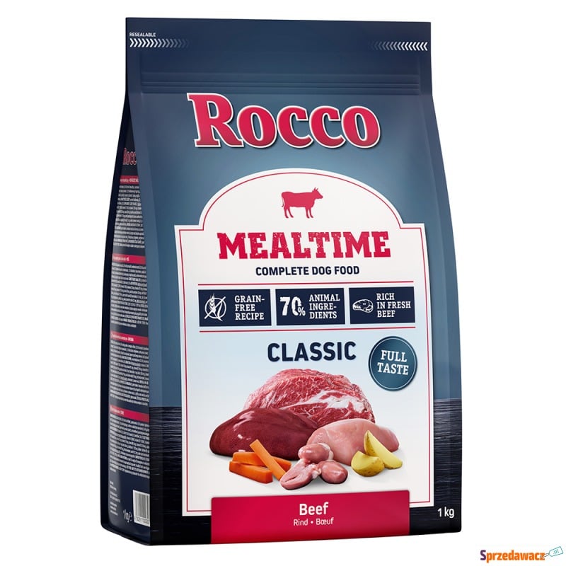 Rocco Mealtime, wołowina - 1 kg - Karmy dla psów - Kędzierzyn-Koźle