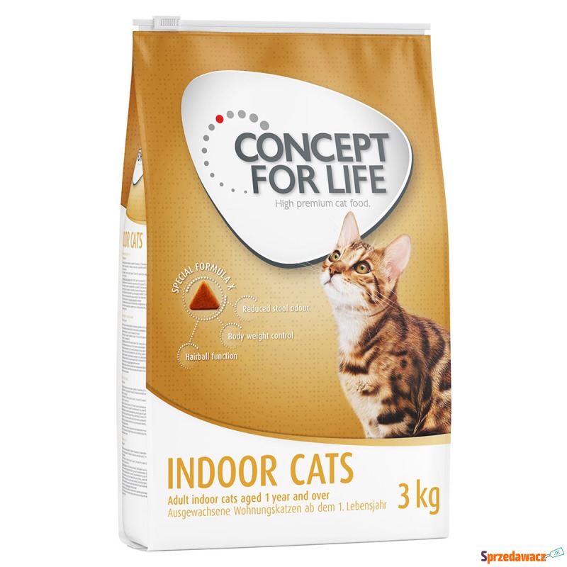 Concept for Life Indoor Cats – ulepszona rece... - Karmy dla kotów - Bydgoszcz