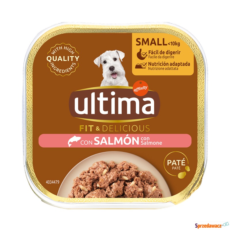 Ultima Fit & Delicious Paté Mini dla psa, 22 x... - Karmy dla psów - Lubin