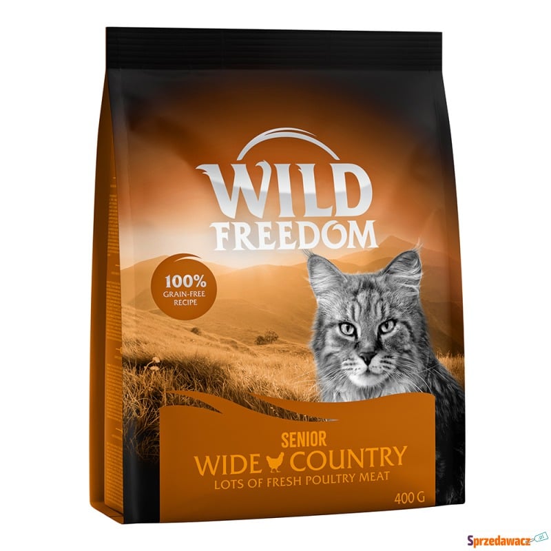 Wild Freedom Senior "Wide Country", drób - 400... - Karmy dla kotów - Rybnik