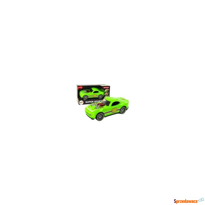  Samochód sportowy z dźwiękiem zielony 1:14 L... - Samochodziki, samoloty,... - Włocławek