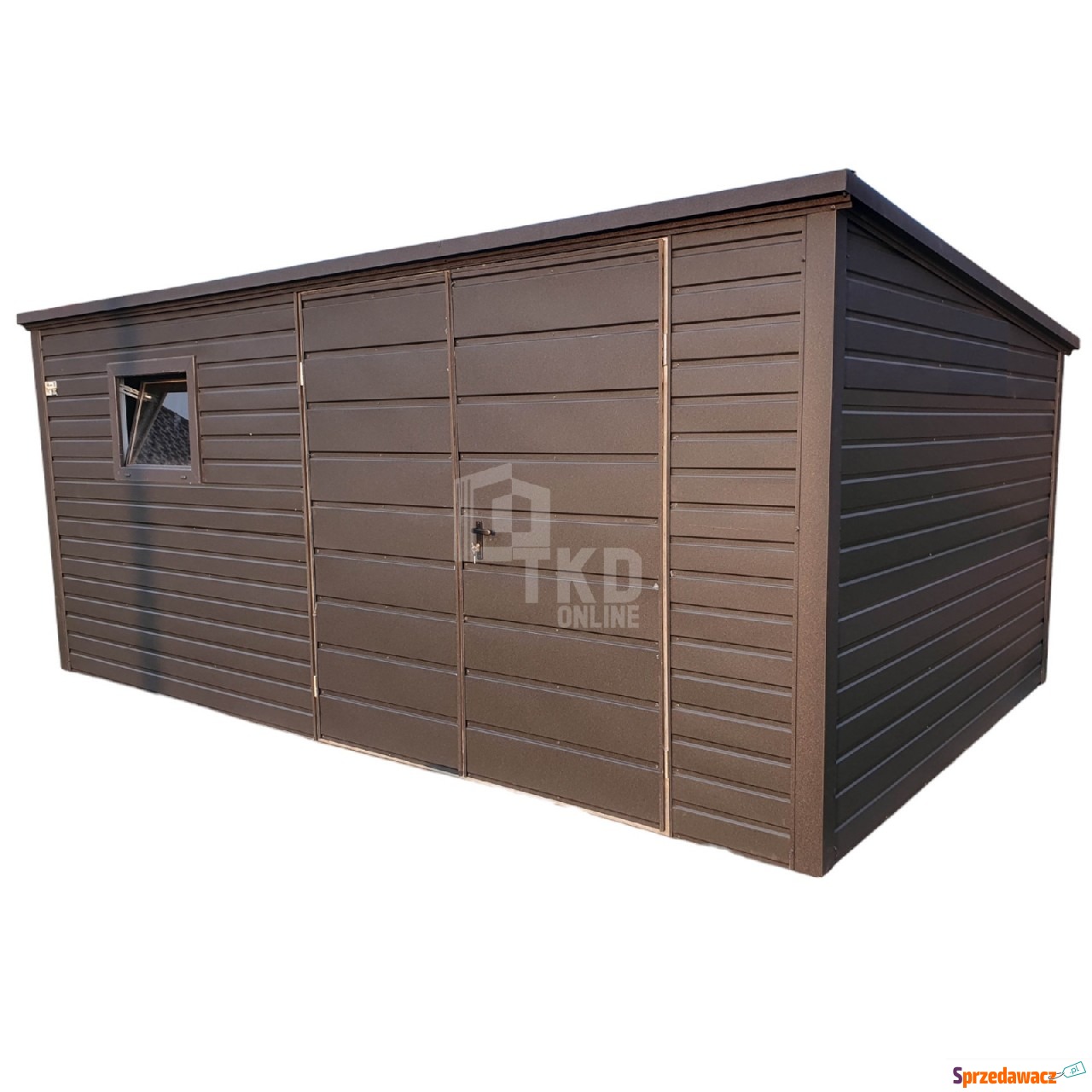 Domek Ogrodowy Schowek 4,5x3 brama...