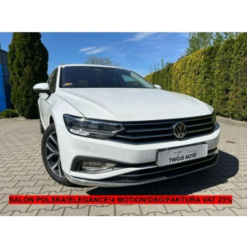 Volkswagen Passat - Salon Polska! Elegance! 4 Motion! VAT 23%!