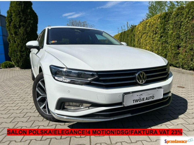 Volkswagen Passat 2019,  2.0 diesel - Na sprzedaż za 109 000 zł - Tarnów