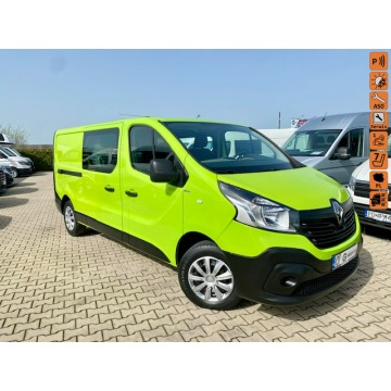 Renault Trafic - SALON PL / 6-OSÓB - DOKA / DŁUGI /2 x boczne drzwi / KLIMA /Gwarancja