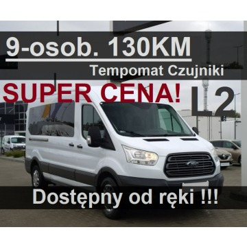 Ford Transit - L3H2 9osob. Czujniki Tempomat Drzwi 270st. Super Niska Cena 2140 zł