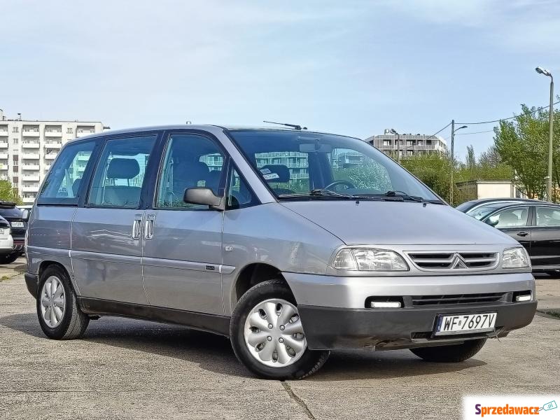 Citroen Evasion  Minivan/Van 2000,  2.0 benzyna - Na sprzedaż za 5 900,00 zł - Warszawa