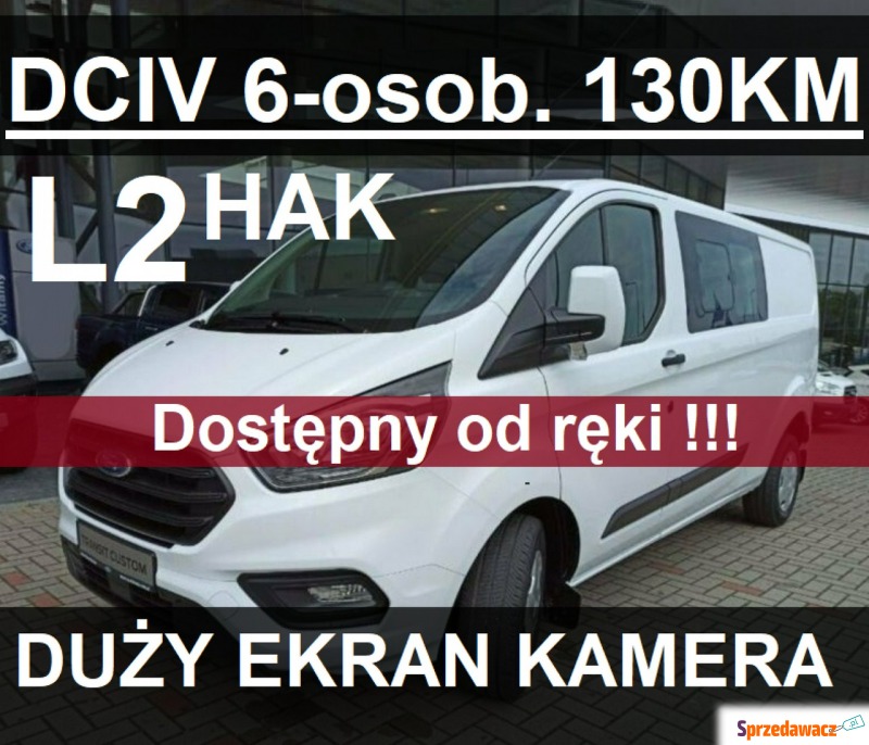 Ford Transit Custom 2023,  2.0 diesel - Na sprzedaż za 174 291 zł - Szczecinek