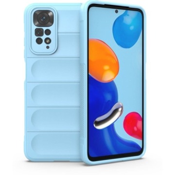 Pancerne etui Bizon Case Tur do Xiaomi Redmi Note 11 / 11S 4G, jasnoniebieskie